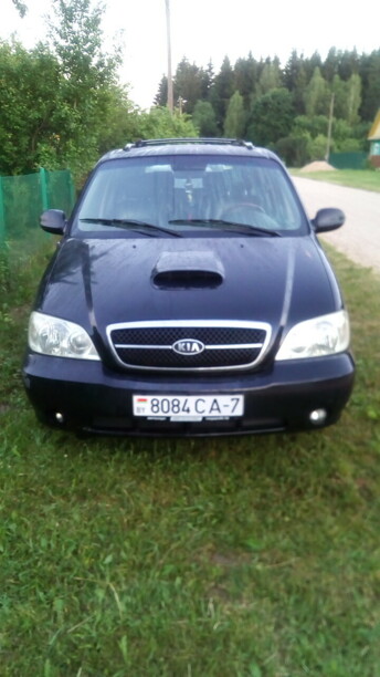 Kia Carnival I · Рестайлинг, 7 мест, 2002 г.
