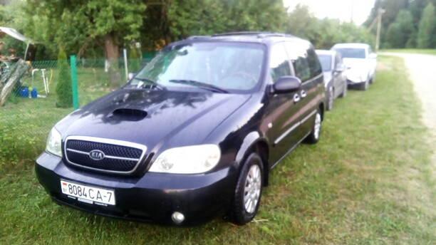 Kia Carnival I · Рестайлинг, 7 мест, 2002 г.