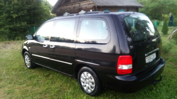 Kia Carnival I · Рестайлинг, 7 мест, 2002 г.
