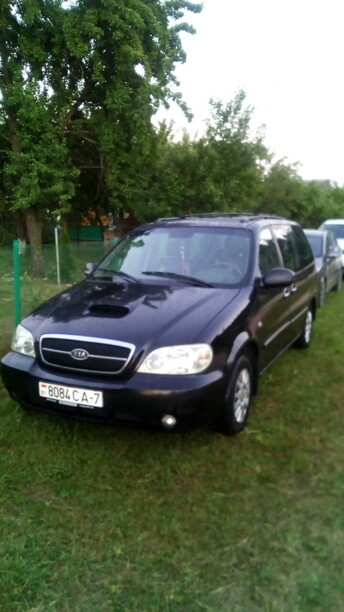 Kia Carnival I · Рестайлинг, 7 мест, 2002 г.