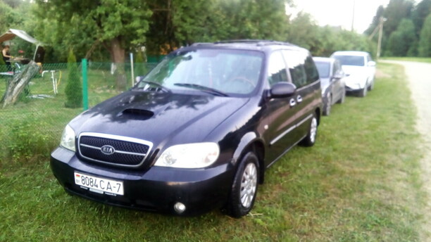 Kia Carnival I · Рестайлинг, 7 мест, 2002 г.