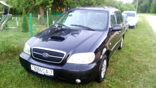 Kia Carnival I · Рестайлинг, 7 мест, 2002 г.