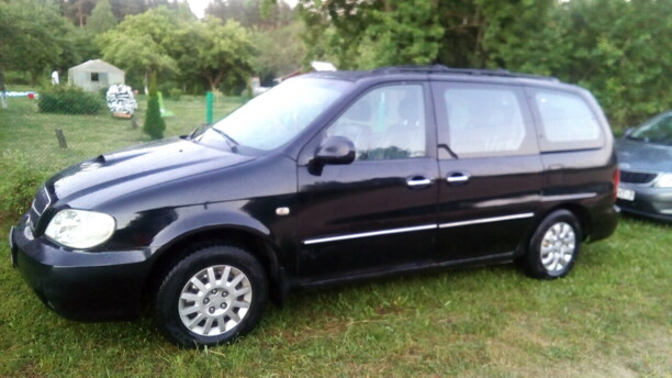 Kia Carnival I · Рестайлинг, 7 мест, 2002 г.