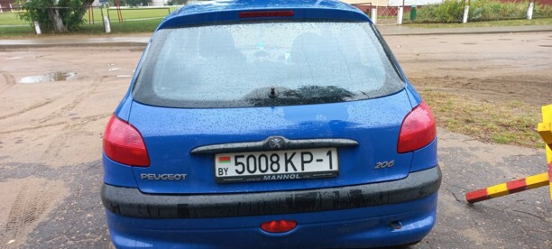Peugeot 206 I, 2000 г.