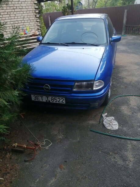 Opel Astra F · Рестайлинг, 1996 г.