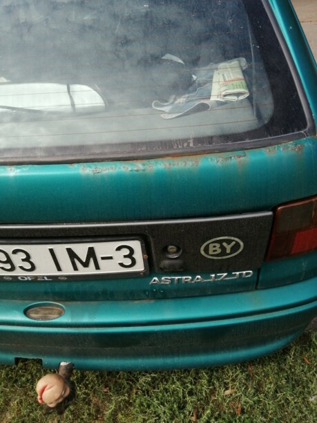 Opel Astra F · Рестайлинг, 1995 г.