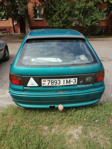 Opel Astra F · Рестайлинг, 1995 г.