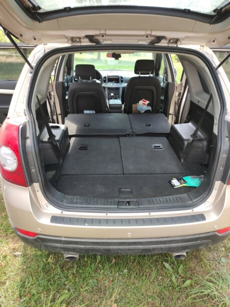 Chevrolet Captiva I · Рестайлинг, 7 мест, 2012 г.