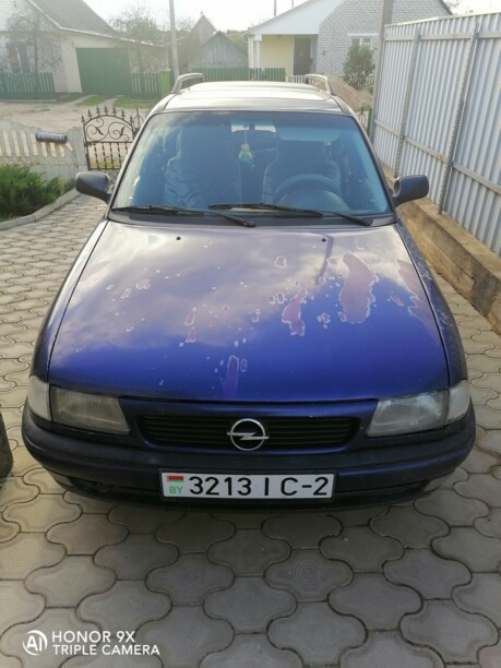 Opel Astra F · Рестайлинг, 1995 г.