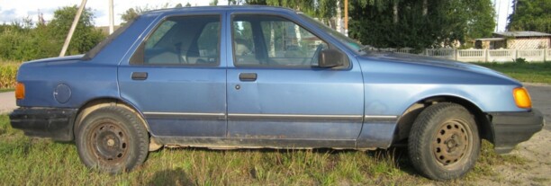 Ford Sierra I · Рестайлинг, 1987 г.