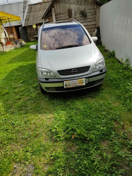 Opel Zafira A, 7 мест, 2001 г.