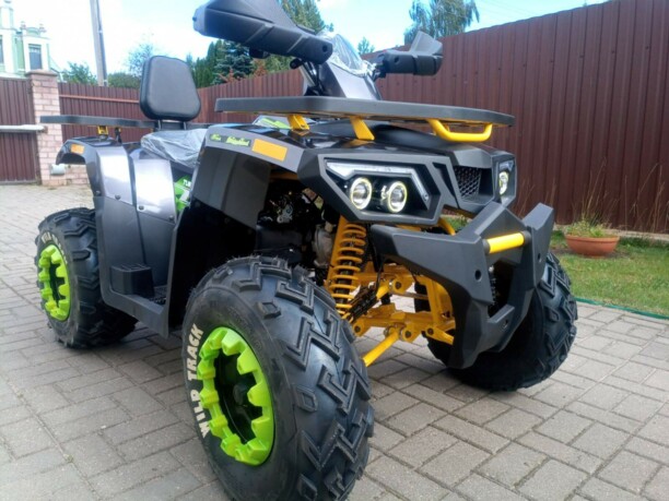 Motoland Wild Trak New 2021 Grey-Yellow LUX, 2021 г.
