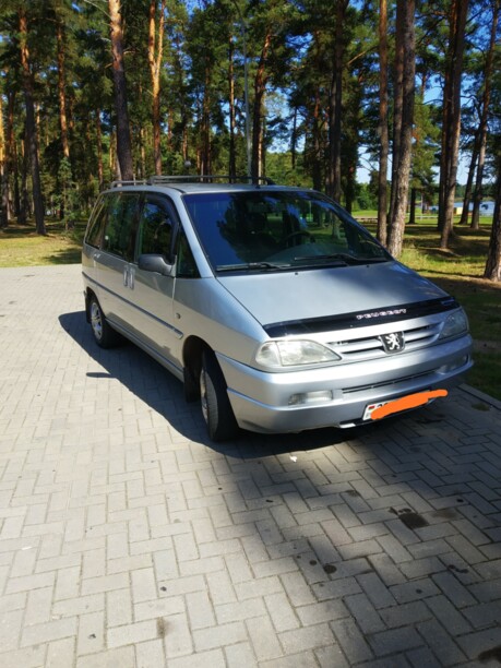 Peugeot 806 221 · Рестайлинг, 7 мест, 2001 г.