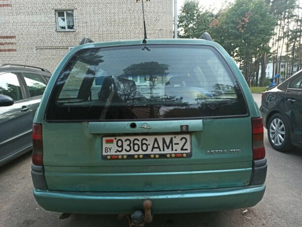 Opel Astra F · Рестайлинг, 1996 г.
