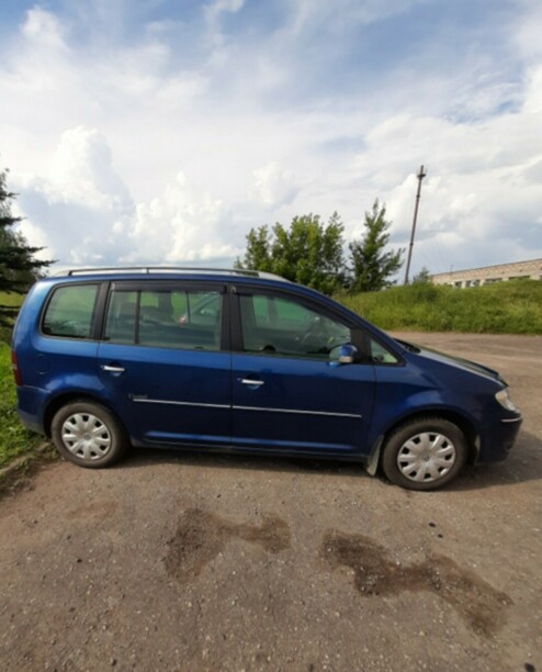 Volkswagen Touran I · Рестайлинг, 2008 г.
