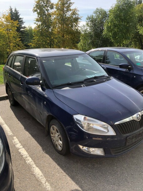 Skoda Fabia 5J · Рестайлинг, 2010 г.