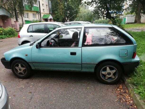 Suzuki Swift II · Рестайлинг, 1996 г.