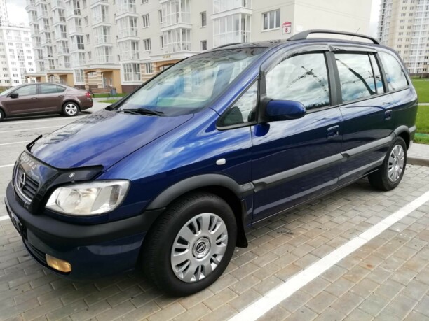 Opel Zafira A, 7 мест, 2003 г.