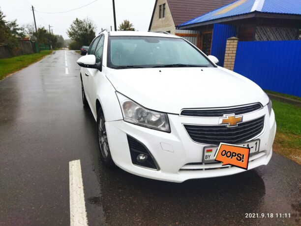Chevrolet Cruze J300 · Рестайлинг, 2014 г.