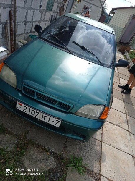 Suzuki Swift II · Рестайлинг, 1998 г.