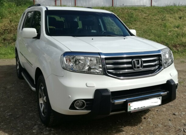 Honda Pilot II · Рестайлинг, 7 мест, 2012 г.