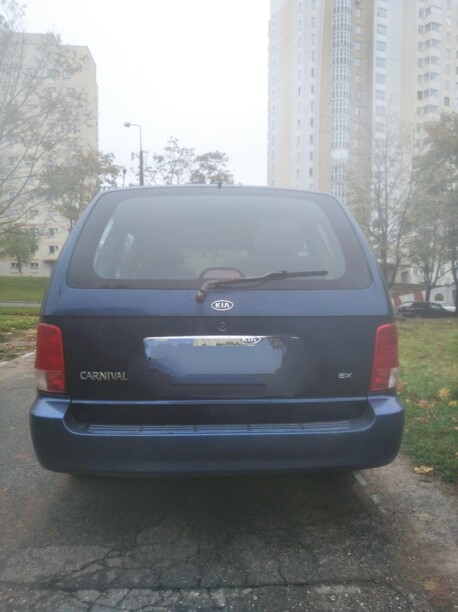 Kia Carnival I · Рестайлинг, 7 мест, 2002 г.