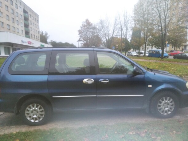 Kia Carnival I · Рестайлинг, 7 мест, 2002 г.