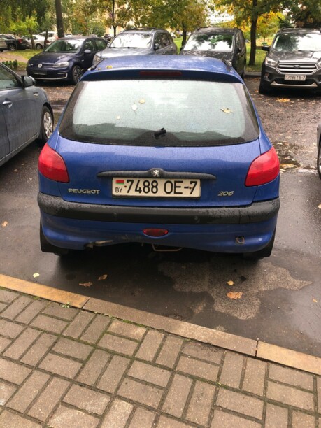 Peugeot 206 I, 1999 г.