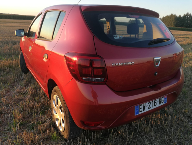 Dacia Sandero II · Рестайлинг, 2018 г.