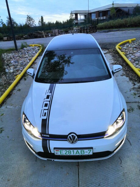 Volkswagen e-Golf VII · Рестайлинг, 2017 г.