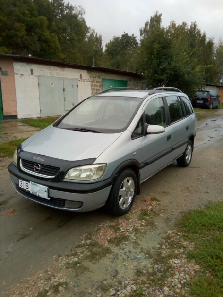 Opel Zafira A, 7 мест, 2001 г.