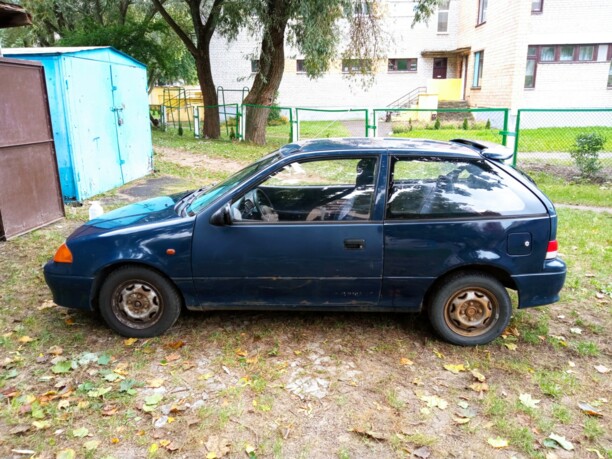 Suzuki Swift II · Рестайлинг, 1997 г.