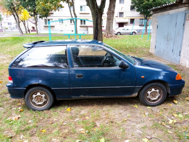 Suzuki Swift II · Рестайлинг, 1997 г.