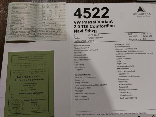Volkswagen Passat B8, 2016 г.