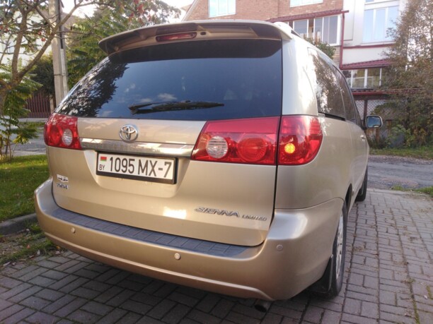 Toyota Sienna II (XL20) · Рестайлинг, 7 мест, 2007 г.