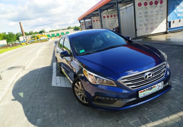 Hyundai Sonata LF, 2015 г.