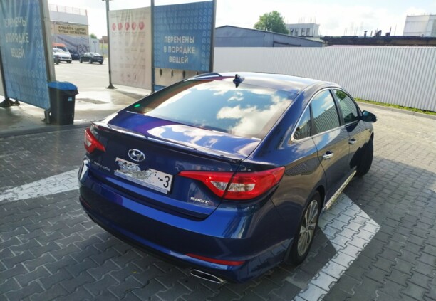 Hyundai Sonata LF, 2015 г.