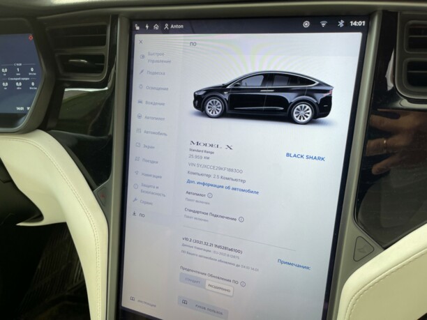 Tesla Model X, 2019 г.
