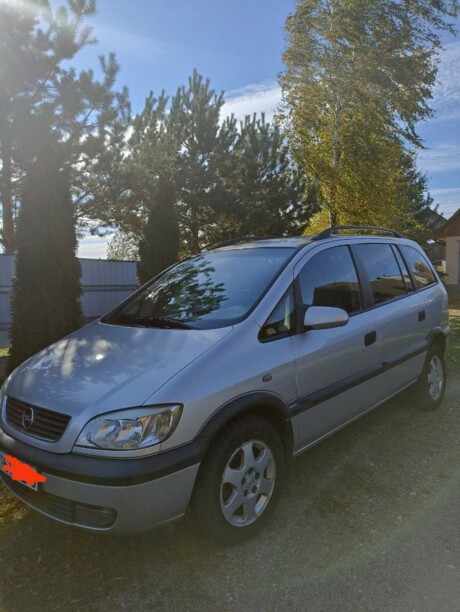 Opel Zafira A, 7 мест, 2002 г.