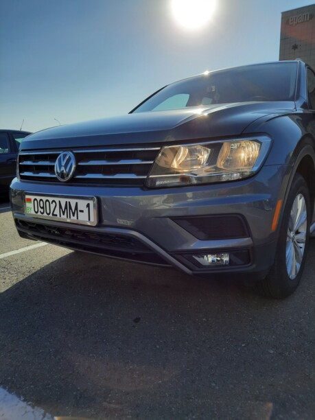 Volkswagen Tiguan II, 7 мест, 2017 г.