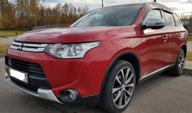 Mitsubishi Outlander III · Рестайлинг, 2014 г.