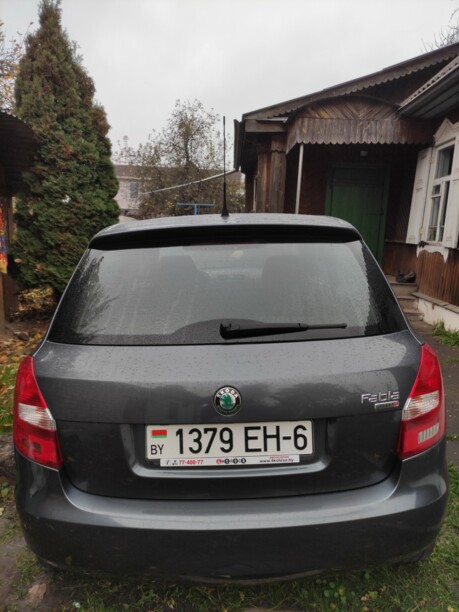 Skoda Fabia 5J · Рестайлинг, 2010 г.