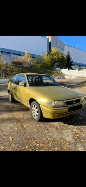 Opel Astra F · Рестайлинг, 1997 г.