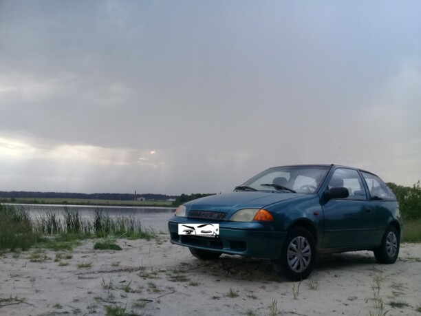 Suzuki Swift II · Рестайлинг, 1997 г.