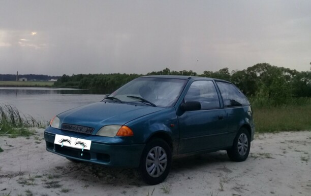 Suzuki Swift II · Рестайлинг, 1997 г.