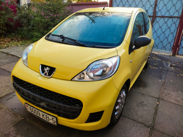 Peugeot 107 I · Рестайлинг, 2010 г.