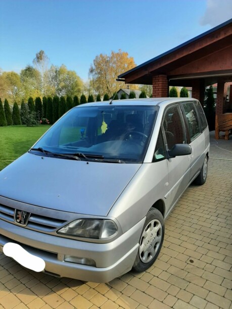 Peugeot 806 221 · Рестайлинг, 7 мест, 1999 г.