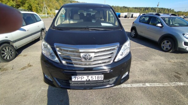 Toyota Alphard II · Рестайлинг, 2012 г.