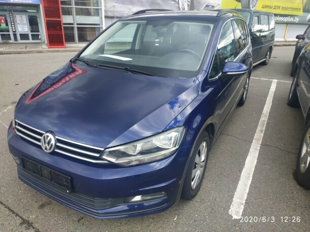Volkswagen Touran III, 7 мест, 2015 г.