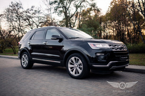 Ford Explorer V · Рестайлинг, 7 мест, 2018 г.